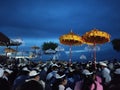 The Ngasti HindusÃ¢â¬â¢ Ceremony at Masceti Gianyar Bali.